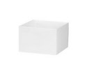 Small Base - 6"x 6"x 4", White