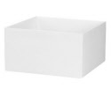 Large Base-10"x 10"x 5.5", White